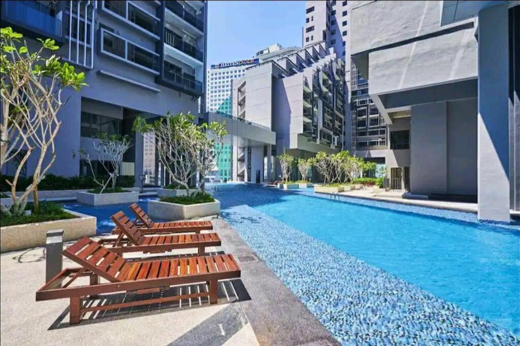 Seaview#Warmth#Netflix#Privatebathtub#Seasideluxurycondo#Imperioresidence Malacca Exterior foto