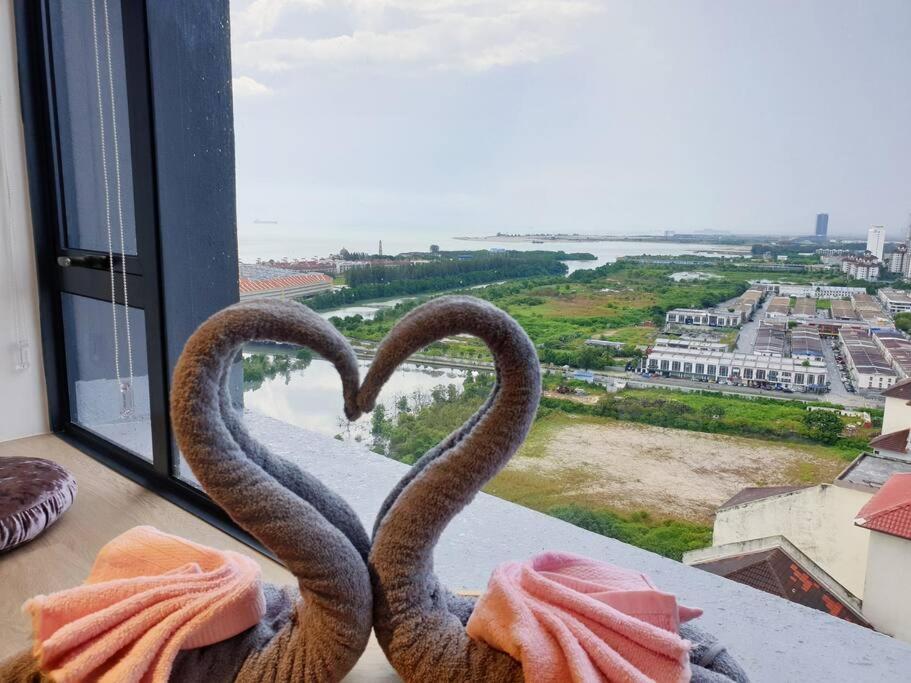 Seaview#Warmth#Netflix#Privatebathtub#Seasideluxurycondo#Imperioresidence Malacca Exterior foto